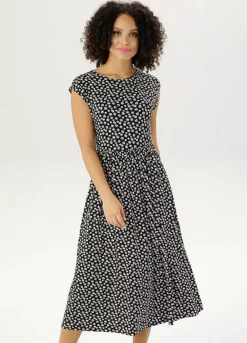 Aniston Floral Print Midi Dress