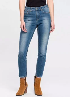 Arizona Cropped Stretch Jeans