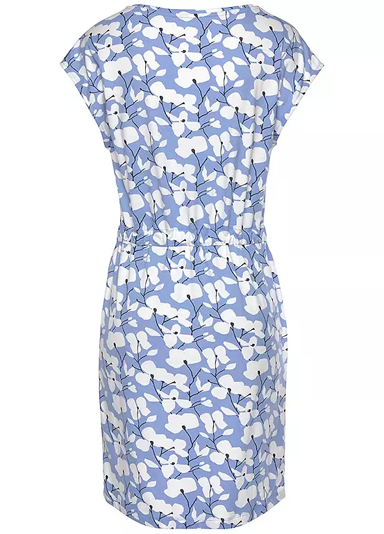 Beachtime Floral Jersey Dress - Image 5