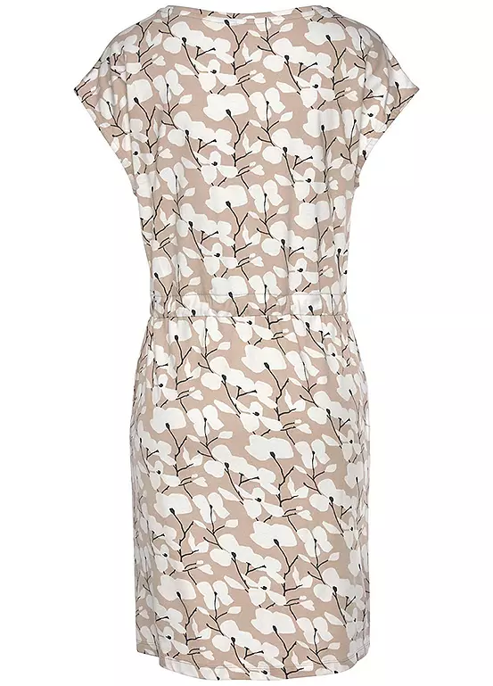 Beachtime Floral Jersey Dress - Image 11