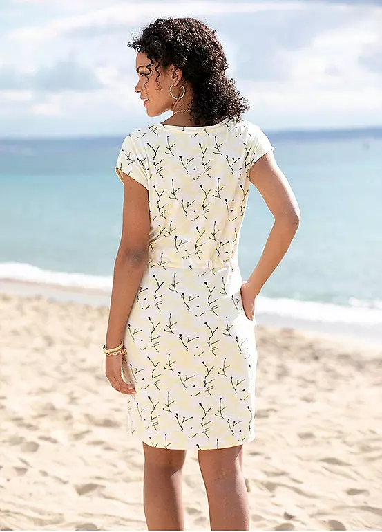 Beachtime Floral Jersey Dress - Image 14