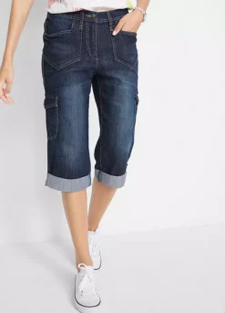 Bonprix Cropped Cargo Jeans