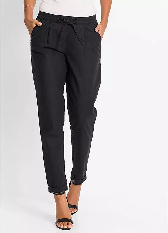 Bonprix Linen Blend Trousers - Image 13