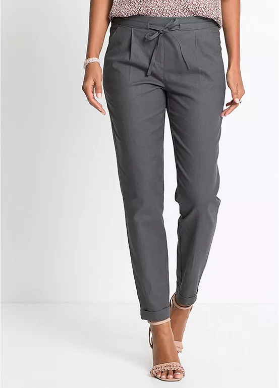 Bonprix Linen Blend Trousers - Image 5