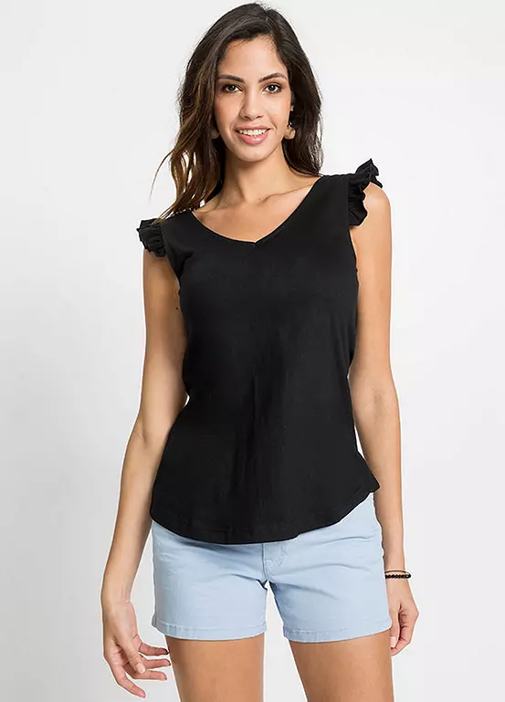 Bonprix Ruffle Strap Top - Image 5