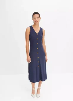 Bonprix Sleeveless Button Dress