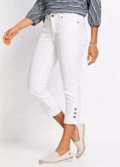 Bonprix Slim Fit Capri Jeans