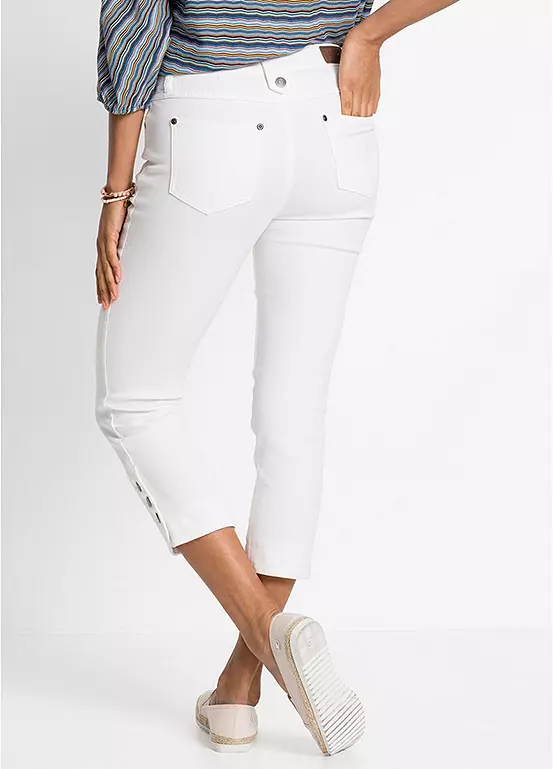 Bonprix Slim Fit Capri Jeans - Image 3