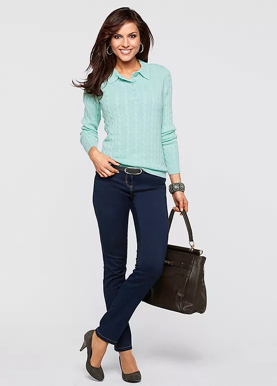 Bonprix Super Stretchy Slim Leg Jeans - Image 12