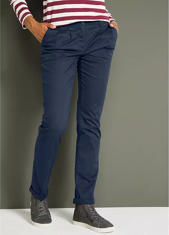 Bonprix Turn-Up Chino Trousers - Image 11