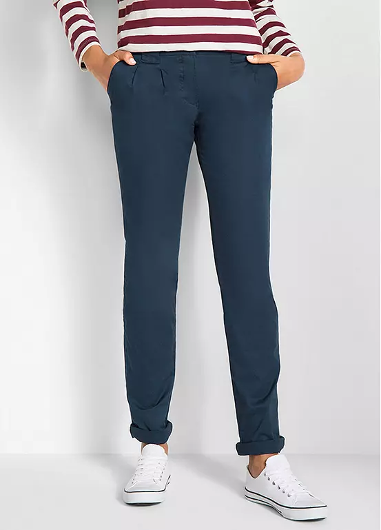 Bonprix Turn-Up Chino Trousers - Image 9