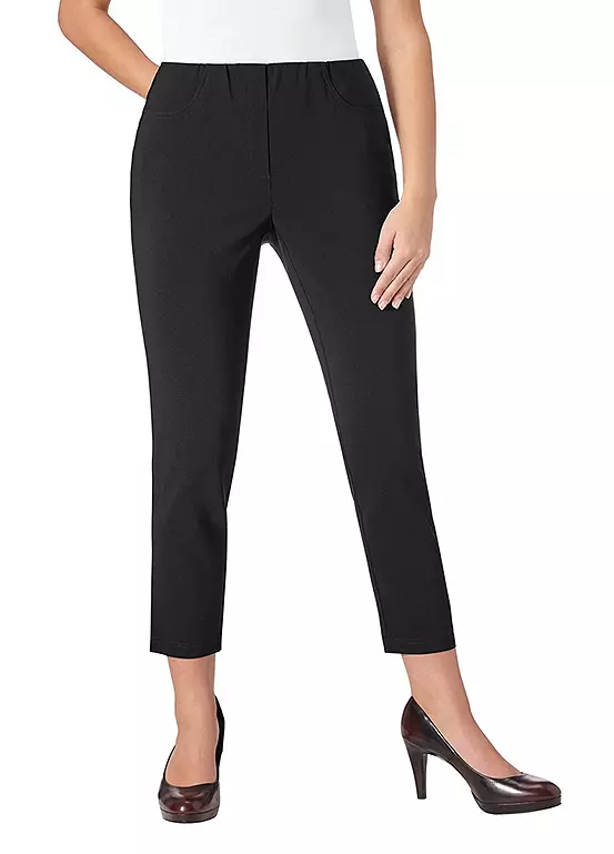 Cropped Bengaline Trousers - Image 6