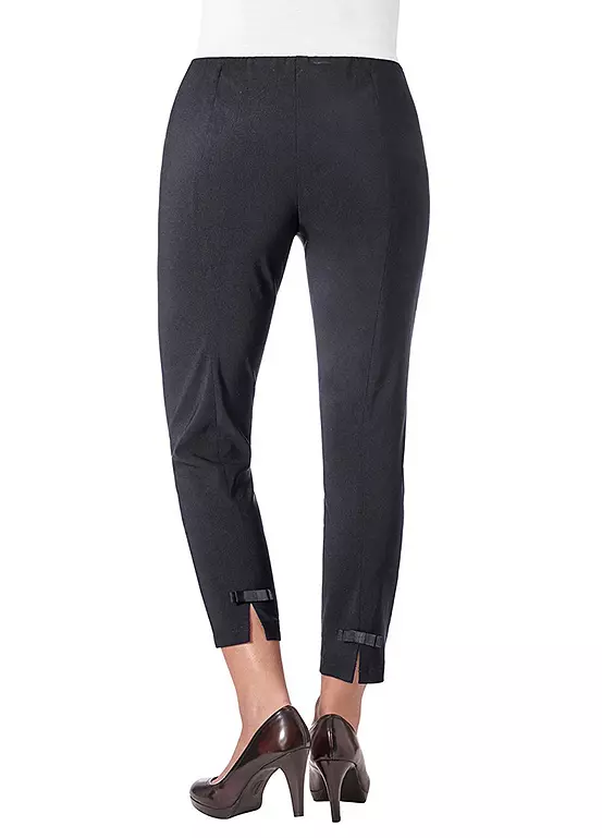 Cropped Bengaline Trousers - Image 7