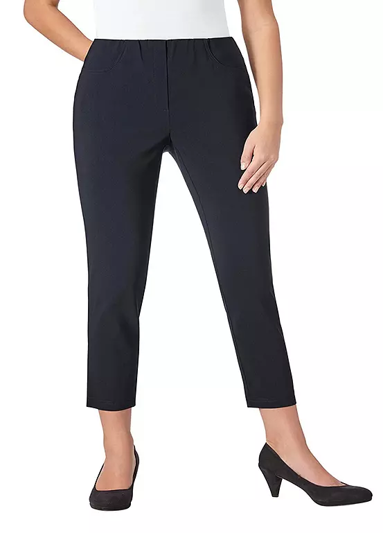 Cropped Bengaline Trousers - Image 5