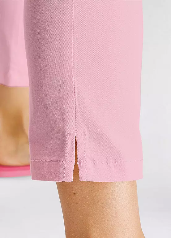 DELMAO Belted Cropped Chinos - Image 4