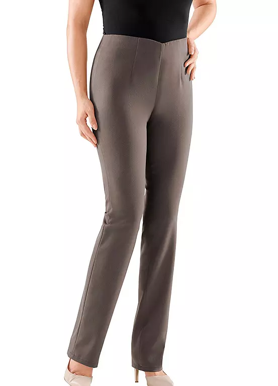 Elasticated Straight Leg Trousers - Image 16