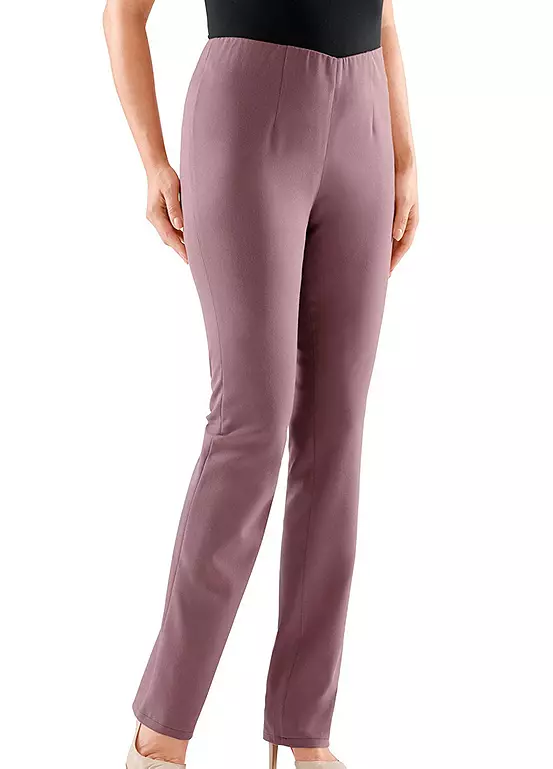Elasticated Straight Leg Trousers - Image 17