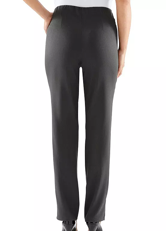 Elasticated Straight Leg Trousers - Image 4