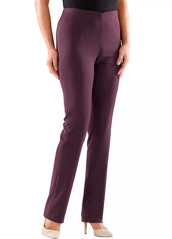 Elasticated Straight Leg Trousers - Image 13