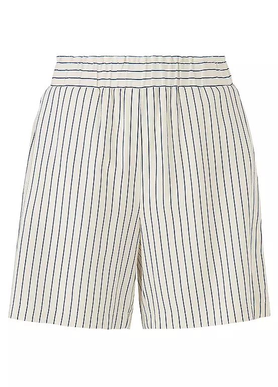 Freestyle Bella Stripe Linen Shorts - Image 2