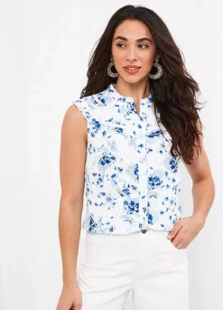 Joe Browns Kiera Broderie Blouse Multi