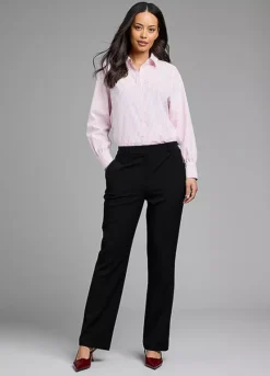 Kaleidoscope Black Straight Leg Trousers