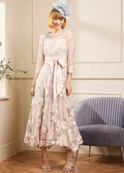 Kaleidoscope Embroidered Prom Dress