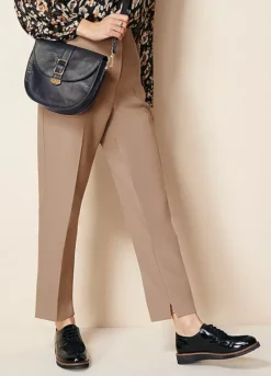Kaleidoscope High Waist Cropped Length Tapered Trousers