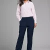 Kaleidoscope Navy Straight Leg Trousers