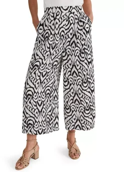 Phase Eight Malaya Printed Wide Leg Culottes