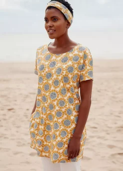 Seasalt Cornwall Ocean Gaze Tunic Yellow