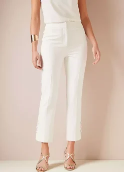 Together! Together Together Ivory Ankle Grazer Trousers