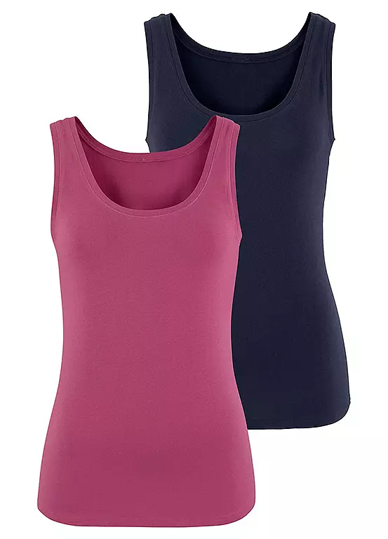 Vivance Pack Of 2 Vests