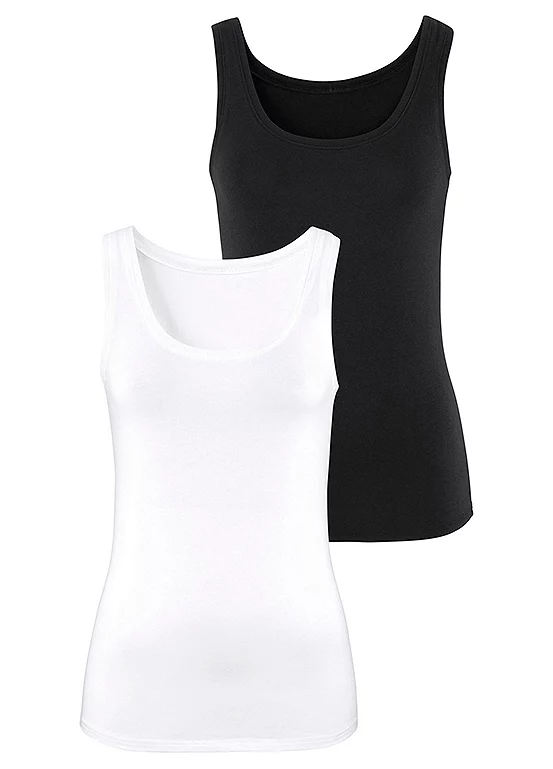 Vivance Pack Of 2 Vests - Image 8