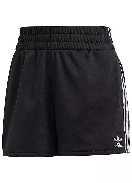 Adidas Originals Logo Print & Striped Shorts - Image 2