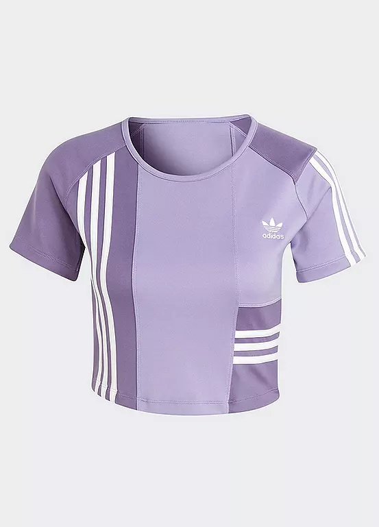 Adidas Originals Short Sleeve Cropped T-Shirt - Image 9