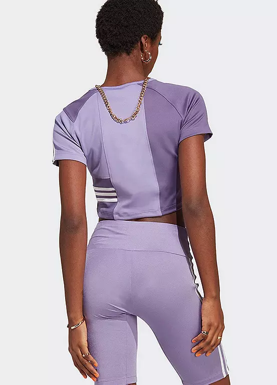 Adidas Originals Short Sleeve Cropped T-Shirt - Image 10