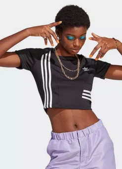 Adidas Originals Short Sleeve Cropped T-Shirt