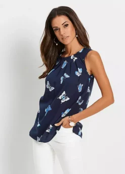 Bonprix Butterfly Print Blouse