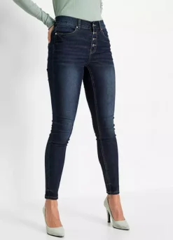 Bonprix Button Fly Stretch Jeans