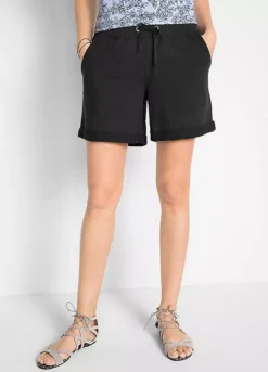 Bonprix Elasticated Waist Jersey Shorts