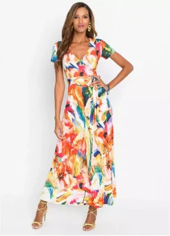 Bonprix Floral Print Maxi Dress