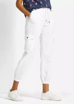 Bonprix Linen Cargo Pants
