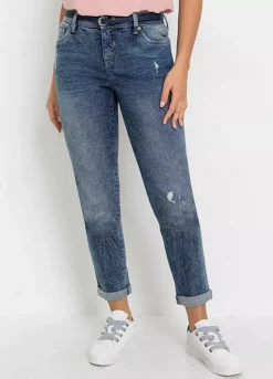 Bonprix Ripped Boyfriend Jeans