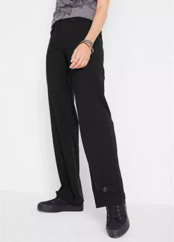 Bonprix Straight Bengaline Trousers